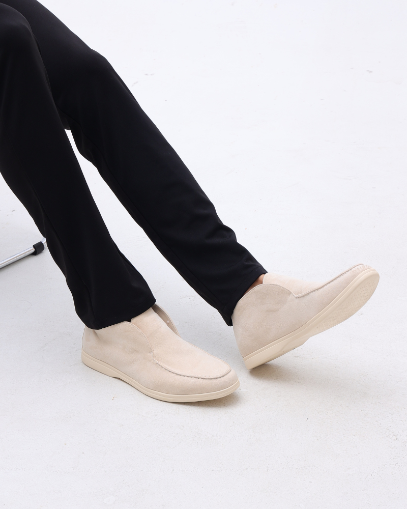V High Suede Loafers