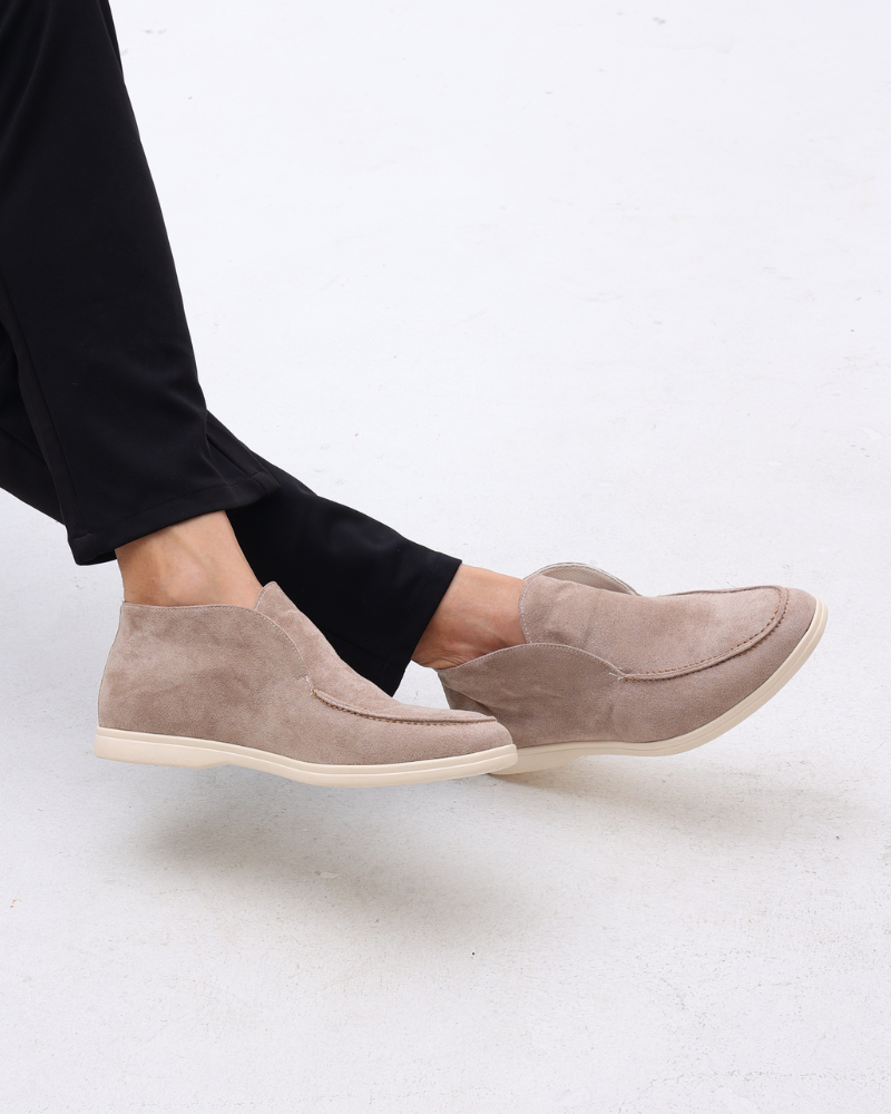 V High Suede Loafers